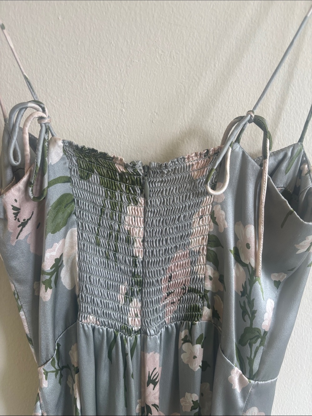 Reformation tarragon print silk Midi Dress - Picture 5 of 10